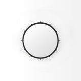 Elena I Small Black Wall Mirror by Mercana at Eve Furniture