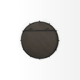 Elena I Small Black Wall Mirror by Mercana at Eve Furniture