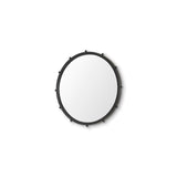 Elena I Small Black Wall Mirror by Mercana at Eve Furniture
