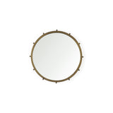 Elena I Small Gold Wall Mirror by Mercana at Eve Furniture