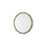 Elena I Small Gold Wall Mirror by Mercana at Eve Furniture