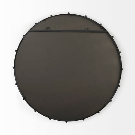 Elena III Large Black Wall Mirror by Mercana at Eve Furniture
