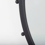Elena III Large Black Wall Mirror by Mercana at Eve Furniture