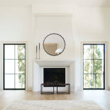 Elena III Large Black Wall Mirror by Mercana at Eve Furniture