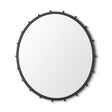 Elena III Large Black Wall Mirror by Mercana at Eve Furniture