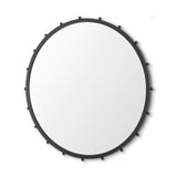 Elena III Large Black Wall Mirror by Mercana at Eve Furniture