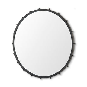 Elena III Large Black Wall Mirror by Mercana at Eve Furniture