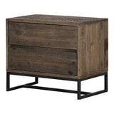 Elena Light Brown Nightstand