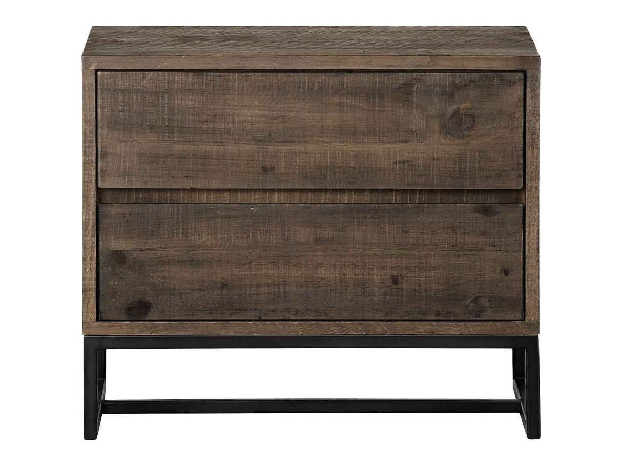 Elena Light Brown Nightstand