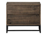 Elena Light Brown Nightstand