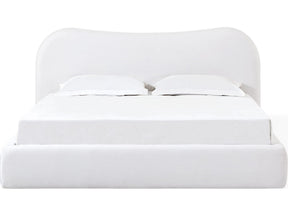 Elena Vanilla California King Upholstered Bed by Modus Furniture at Eve Furniture
