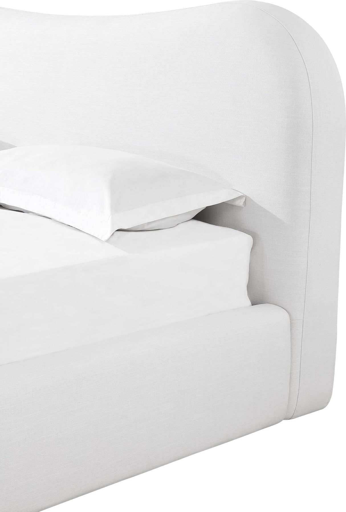 Elena Vanilla Full Upholstered Bed by Modus Furniture at Eve Furniture