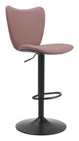 Elevate Brown Barstool (Set of 2) by Zuomod at Eve Furniture