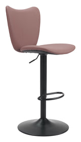 Elevate Brown Barstool (Set of 2) by Zuomod at Eve Furniture