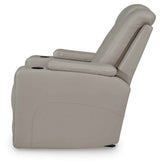 Elevate Edges Coin Glider Recliner by Ashley at Eve Furniture