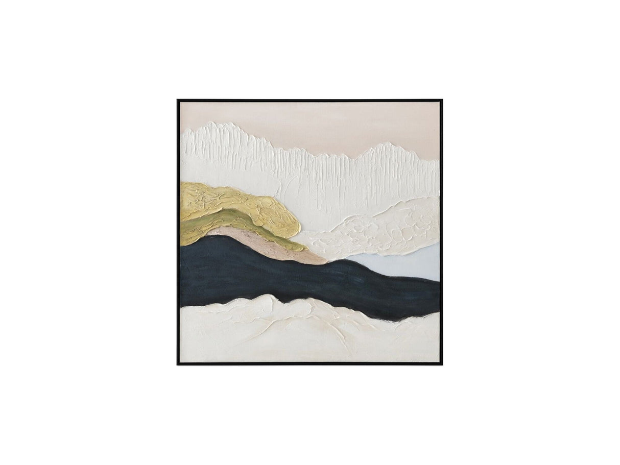 Elevate Multi Color Framed Painting by MOES at Eve Furniture