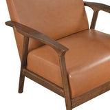 Eli Brown Accent Chair by Homelegance at Eve Furniture