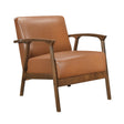 Eli Brown Accent Chair by Homelegance at Eve Furniture
