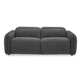 Eli Dusk Grey Power Recliner Sofa by MOES at Eve Furniture