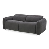 Eli Dusk Grey Power Recliner Sofa by MOES at Eve Furniture