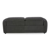 Eli Dusk Grey Power Recliner Sofa by MOES at Eve Furniture