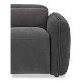 Eli Dusk Grey Power Recliner Sofa by Moe's Home at Eve Furniture