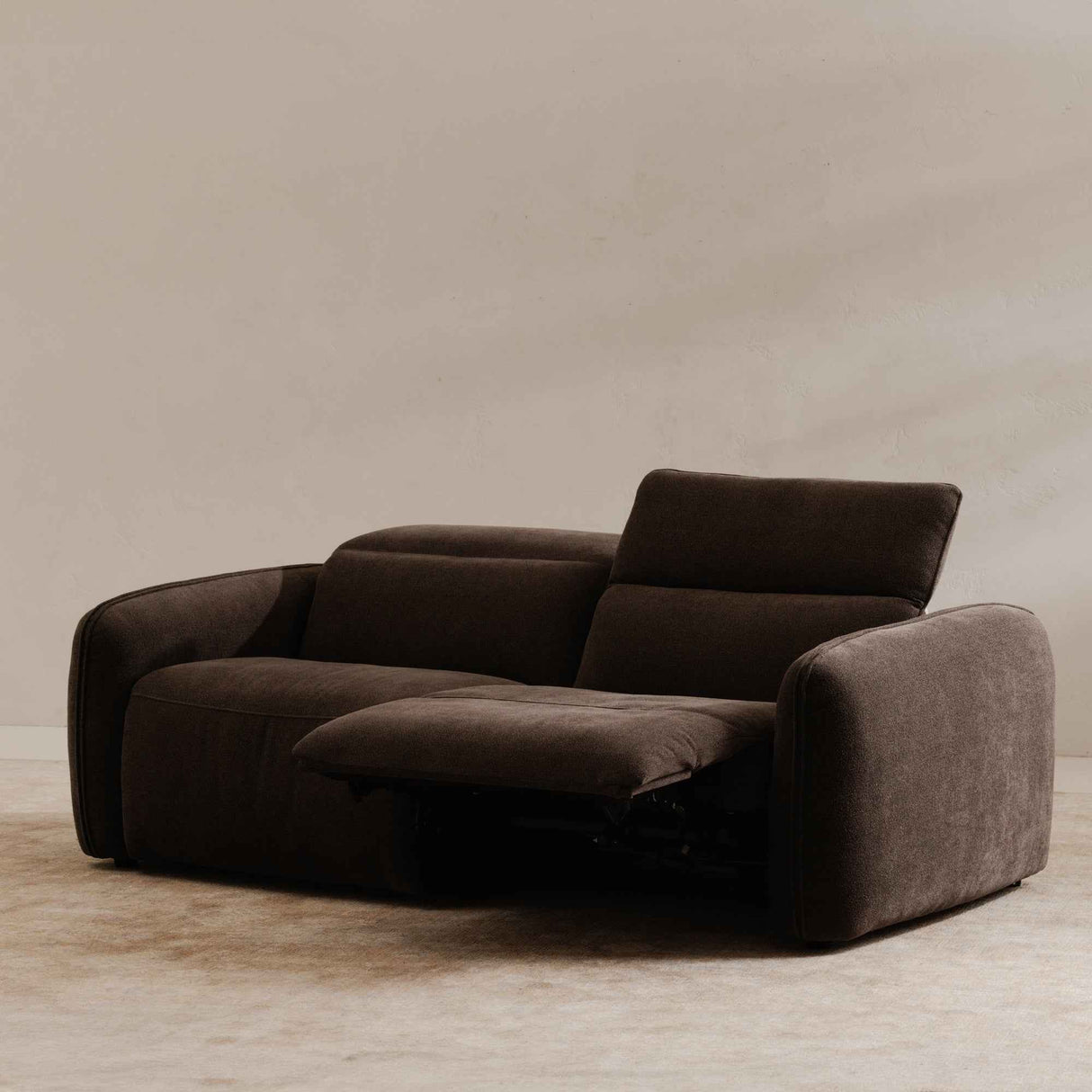 Eli Dusk Grey Power Recliner Sofa by Moe's Home at Eve Furniture