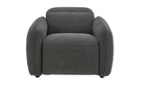 Eli Power Recliner Chair Dusk Grey by Moe's Home at Eve Furniture