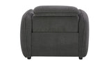 Eli Power Recliner Chair Dusk Grey by Moe's Home at Eve Furniture