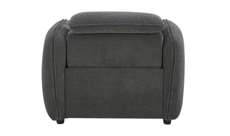 Eli Power Recliner Chair Dusk Grey by Moe's Home at Eve Furniture
