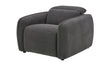 Eli Power Recliner Chair Dusk Grey by Moe's Home at Eve Furniture