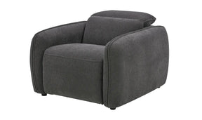 Eli Power Recliner Chair Dusk Grey by Moe's Home at Eve Furniture
