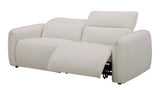 Eli Power Recliner Sofa Warm White by Moe's Home at Eve Furniture
