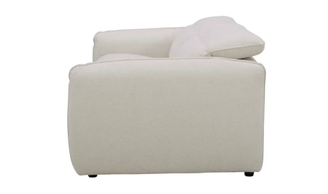 Eli Power Recliner Sofa Warm White by Moe's Home at Eve Furniture