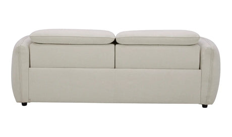 Eli Power Recliner Sofa Warm White by Moe's Home at Eve Furniture