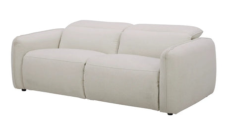 Eli Power Recliner Sofa Warm White by Moe's Home at Eve Furniture