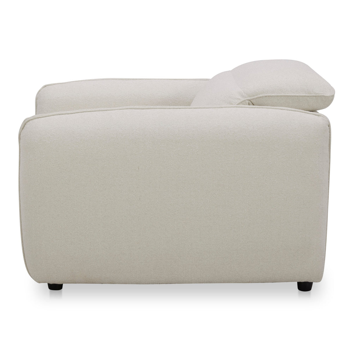 Eli Warm White Power Recliner Chair by MOES at Eve Furniture