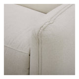 Eli Warm White Power Recliner Chair by Moe's Home at Eve Furniture