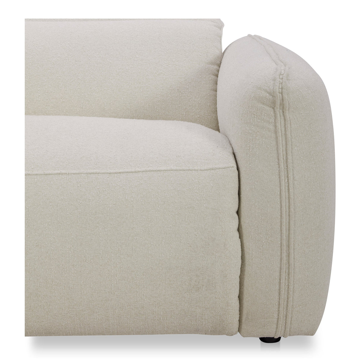 Eli Warm White Power Recliner Chair by Moe's Home at Eve Furniture