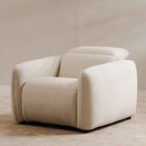 Eli Warm White Power Recliner Chair by Moe's Home at Eve Furniture