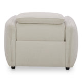 Eli Warm White Power Recliner Chair by Moe's Home at Eve Furniture