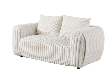 Eli White Living Room Set by New Era Innovations at Eve Furniture