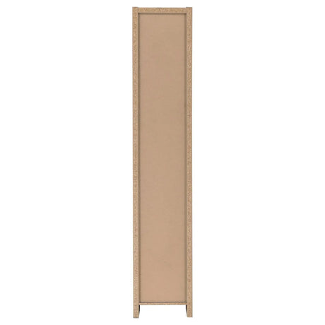 Eliam Cappuccino Rectangular Bookcase with 2 Fixed Shelves by Coaster at Eve Furniture
