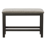 Elias Gray Counter Height Bench by Homelegance at Eve Furniture