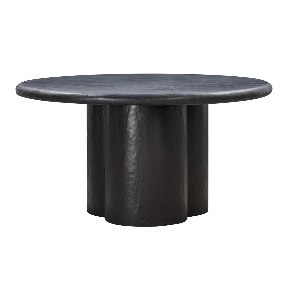 Elika Faux Plaster Indoor / Outdoor 59" Round Dining Table by TOV Furniture at Eve Furniture