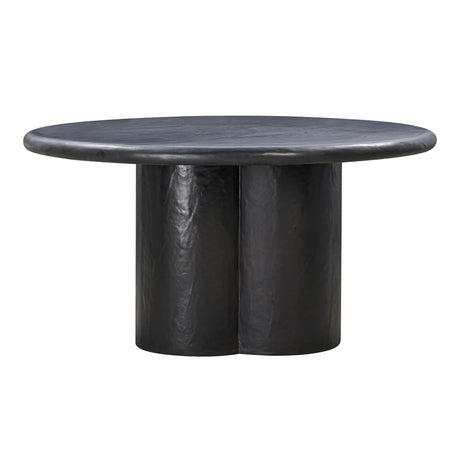 Elika Faux Plaster Indoor / Outdoor 59" Round Dining Table by TOV Furniture at Eve Furniture