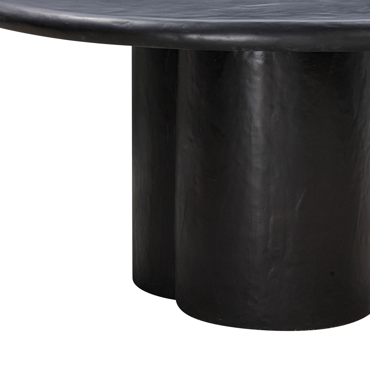 Elika Faux Plaster Indoor / Outdoor 59" Round Dining Table by TOV Furniture at Eve Furniture