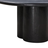 Elika Faux Plaster Indoor / Outdoor 59" Round Dining Table by TOV Furniture at Eve Furniture