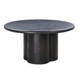 Elika Faux Plaster Indoor / Outdoor 59" Round Dining Table by TOV Furniture at Eve Furniture