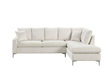 Elina Beige Right Arm Facing (RAF) Sectional by New Era Innovations at Eve Furniture